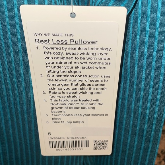 Lululemon restless pullover - Picture 4 of 8